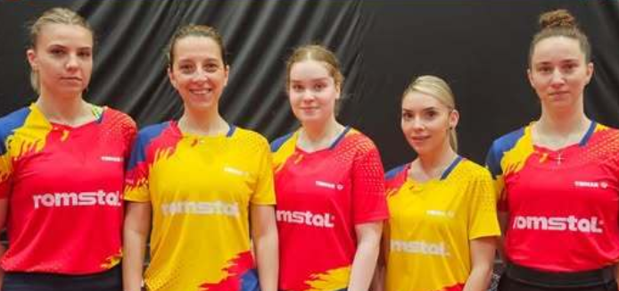 Echipa feminină a României, vicecampioana europeană en-titre, învinsă de China la debutul la CM de tenis de masă