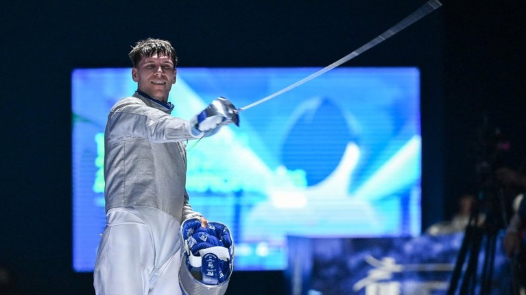 Scrimerul George Dragomir a cucerit medalia de bronz la Campionatul European, în proba de sabie