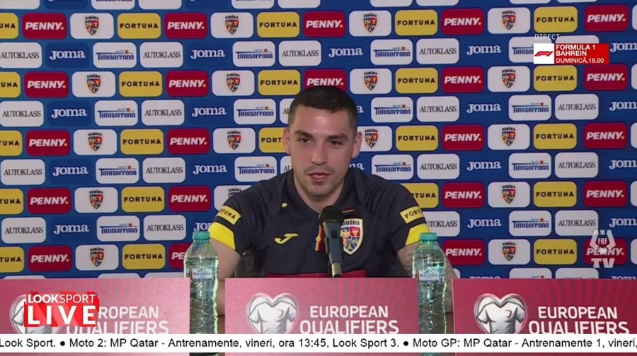 Pentru România şi pentru Rădoi! Stanciu: "Suntem trişti că nu va fi lângă noi! Vrem să câştigăm şi pentru el"