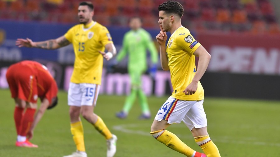 Noapte memorabilă pentru Ianis Hagi! Primul gol la naţională, decisiv pentru victorie. "În ultimele 15 minute, nu am fost atenţi"