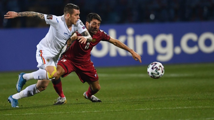  VIDEO | Armenia - România 3-2, în preliminariile Cupei Mondiale. Gazdele se impun pentru prima dată în istorie în faţa 'tricolorilor'