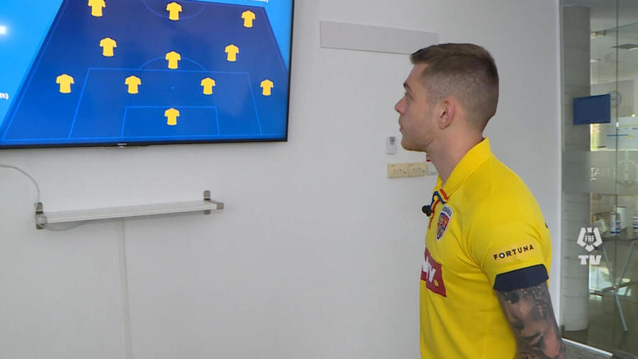 VIDEO | Cicâldău a făcut echipa ideală U21 din Liga 1. Trei jucători de la Viitorul, câte doi de la FCSB şi CFR Cluj