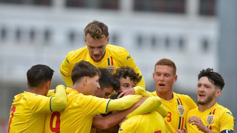 România U19 s-a impus în faţa Ciprului! Cine a marcat pentru „tricolori” 
