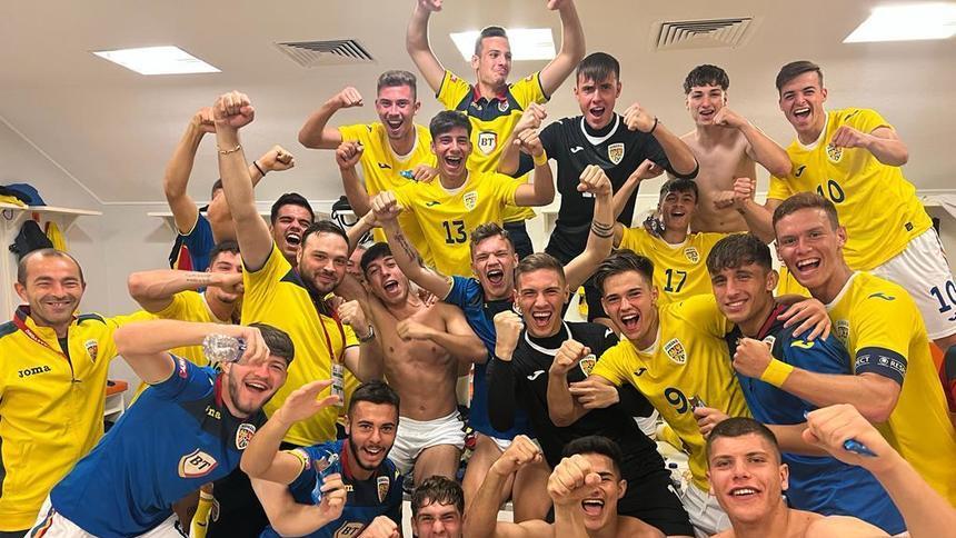 Tricolorii mici merg bine. Naţionala U19 şi-a asigurat prezenţa la Turul de Elită
