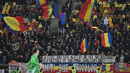 Sancţiunile contravenţionale aplicate după meciul amical România - Irlanda de Nord