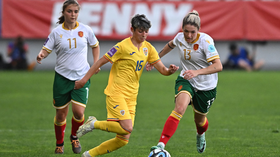 România - Bulgaria 1-0. ”Tricolorele” merg perfect în grupa pentru WEURO 2025 