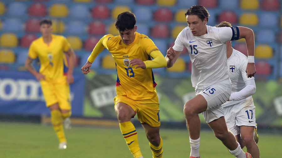 România - Finlanda 1-1. Trebuie să nu pierdem ultimul meci din grupă pentru a merge la Turul de Elită U19