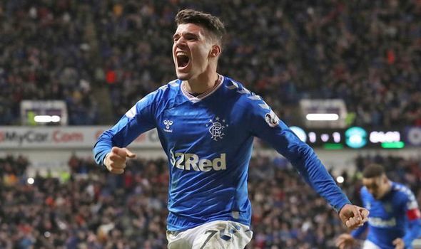 Cel mai frumos cadou de Crăciun! Ianis Hagi, gol pentru Rangers. VIDEO