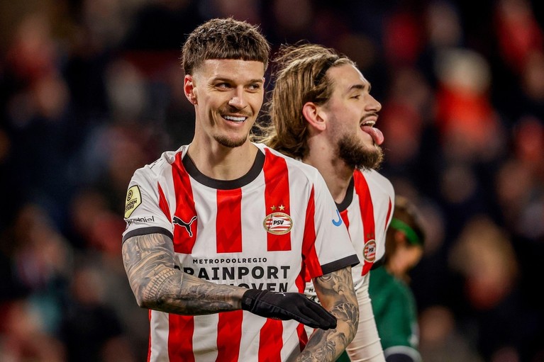 VIDEO | PSV - Excelsior 5-1. Gol şi pasă decisivă pentru Dennis Man