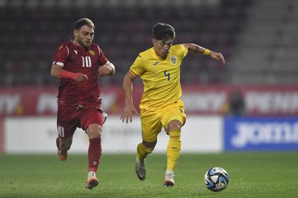 România U21 - Armenia U21 2-0. Prima victorie în preliminariile EURO 2025. Tavi Popescu, decisiv la ambele reuşite