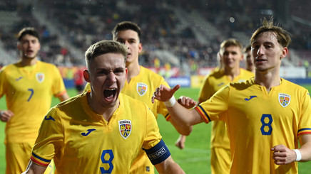 România - Albania 5-0. Recital în preliminariile EURO U21 pentru elevii lui Daniel Pancu