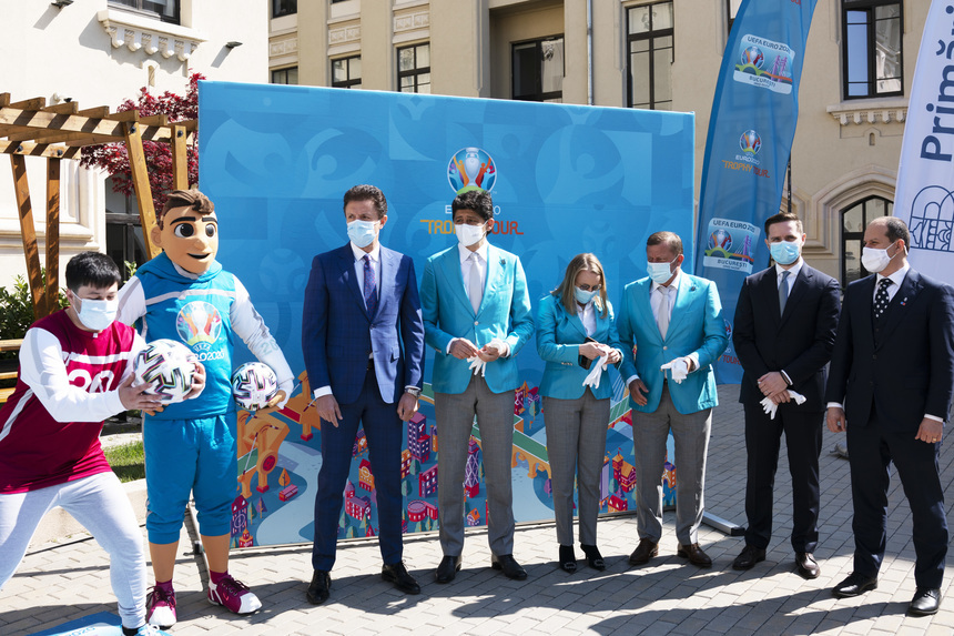 Circuitul complet al trofeului EURO 2020. Punctul culminant este pe Naţional Arena