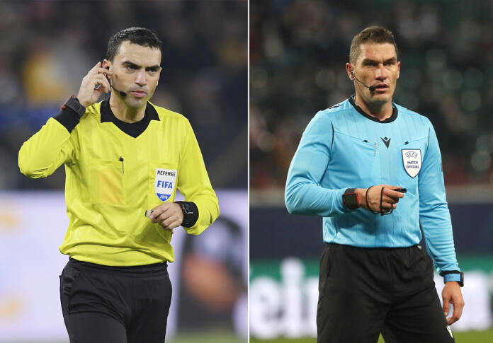 Arbitrii partidelor de la turneul final. România e reprezentată de Ovidiu Haţegan şi Istvan Kovacs 