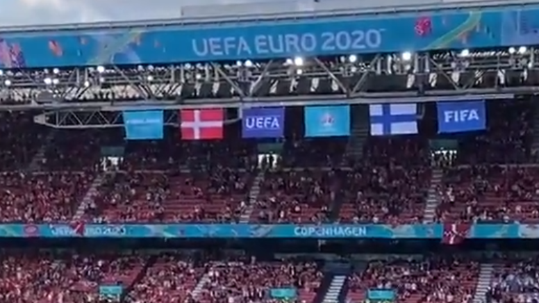 VIDEO | Pentru asta iubim fotbalul! Fanii danezi şi finlandezi au făcut front comun şi au scandat pentru Christian Eriksen