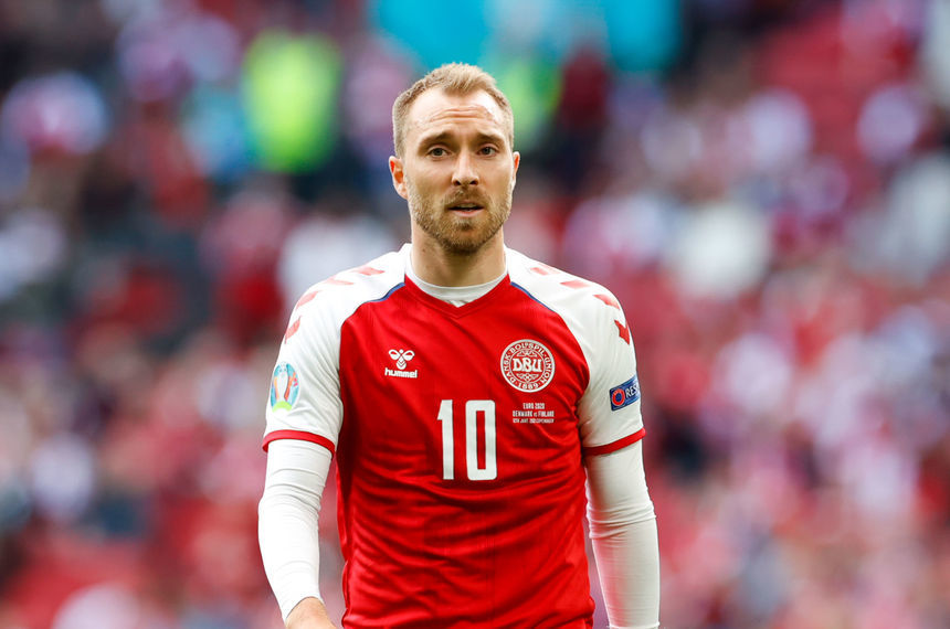 Christian Eriksen, ales jucătorul meciului Danemarca - Finlanda