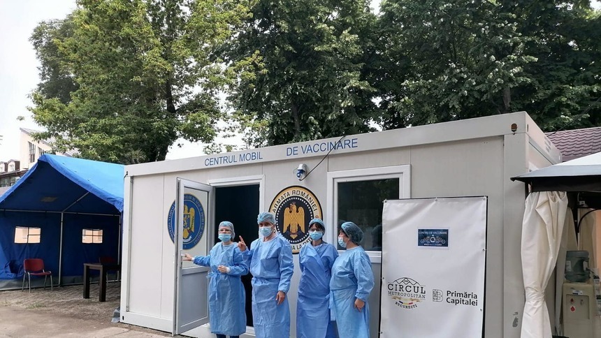 Centrul special de vaccinare pe durata EURO, deschis duminică. Programul de funcţionare