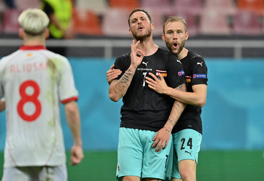 Arnautovic a fost suspendat de UEFA, după comportamentul din meciul Austria – Macedonia de Nord