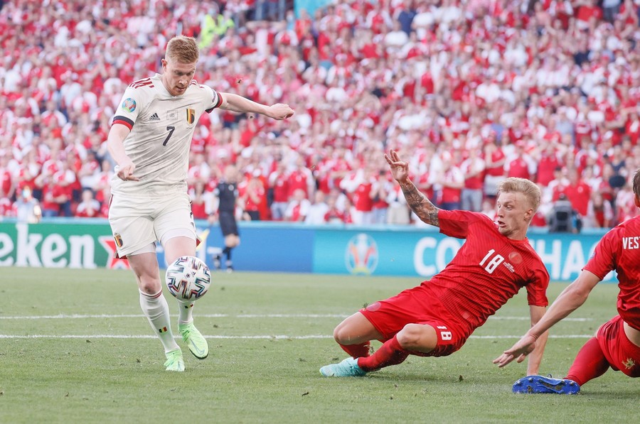 Kevin de Bruyne a stabilit un record, după meciul Danemarca - Belgia, de la EURO 2020
