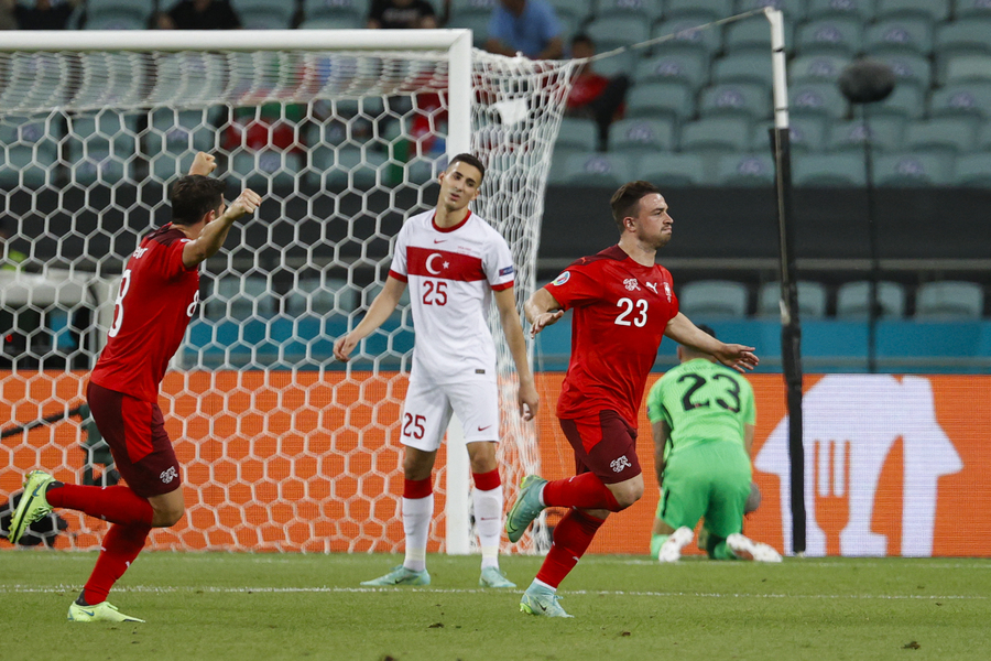 Seferovic şi Shaqiri scriu istorie pentru Elveţia! Recordul stabilit în meciul cu Turcia, de la EURO 2020