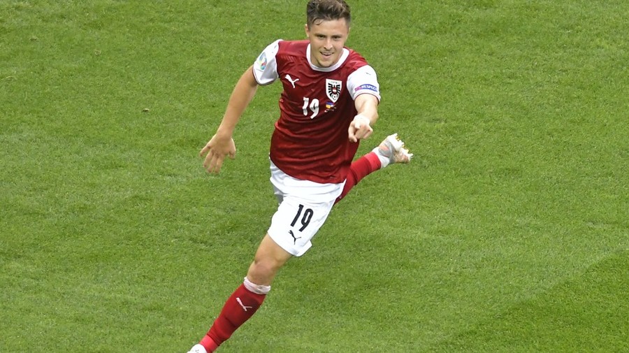 Austria s-a calificat în premieră în optimile de finală la Campionatul European! Baumgartner, cel mai tânăr marcator de la EURO 2020