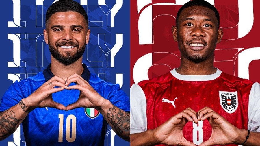 Italia - Austria, prima optime de finală de la EURO 2020. Când este programat meciul