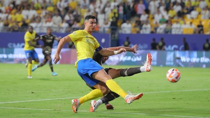 VIDEO ǀ Cosmin Contra şi Nicolae Stanciu, neputincioşi în faţa lui Cristiano Ronaldo! Starul portughez a înscris o bijuterie de gol