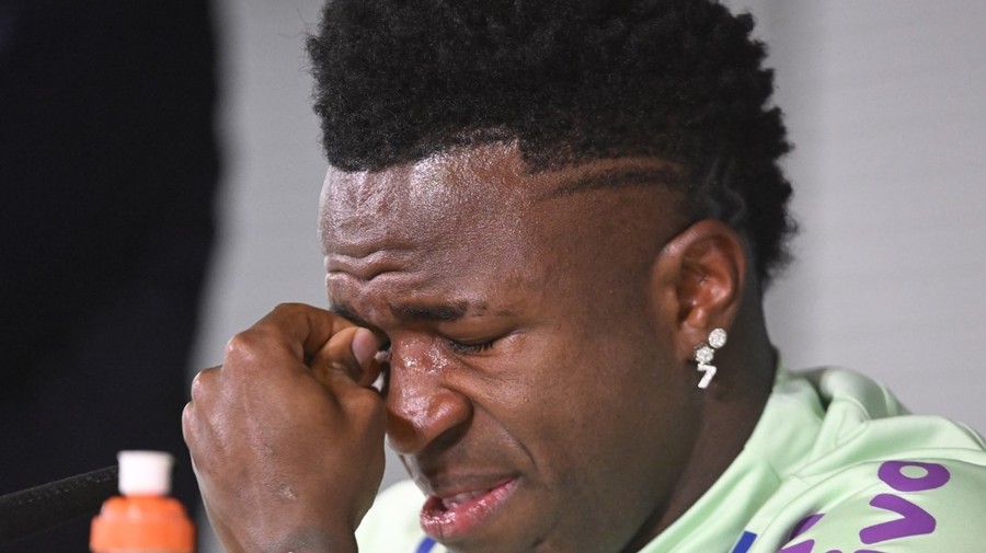 VIDEO | Vinicius Junior a izbucnit în lacrimi la conferinţa de presă de dinaintea partidei amicale Spania - Brazilia 