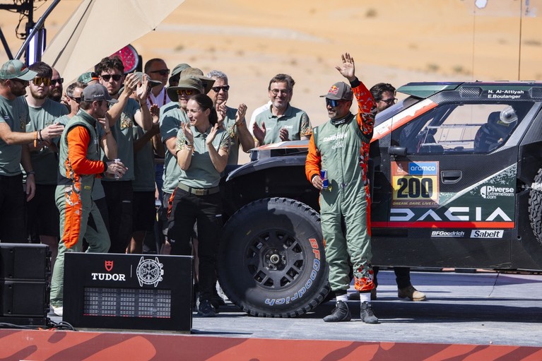 Nasser al-Attiyah (Dacia) a câştigat etapa a treia la Abu Dhabi Desert Challenge