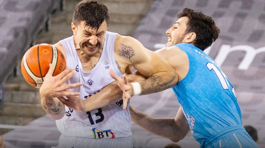 U BT Cluj - CSO Voluntari, scor 88-83, în primul meci din semifinalele Ligii Naţionale de baschet masculin