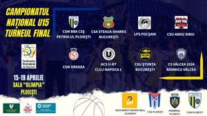 Spectacol sub panou! Ploieştiul găzduieşte Turneul Final al Campionatului de Baschet U15