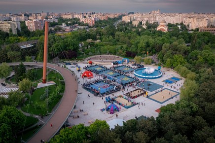 Parcul Drumul Taberei se transformă într-un uriaş teren de joacă urban la BCR Sport Arena Streetball 2026