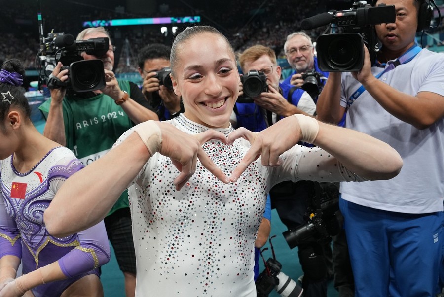 Kaylia Nemour, prima campioană olimpică la gimnastică din istoria Africii