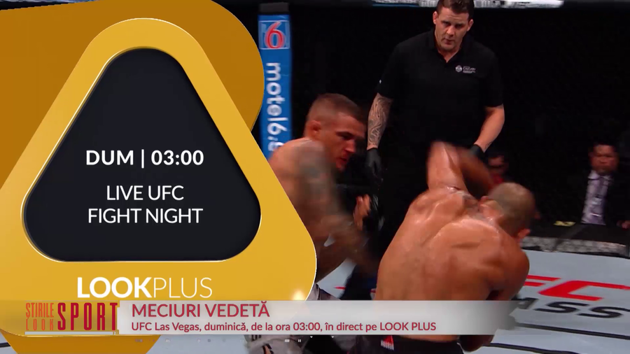 UFC Fight Night | Cei mai duri din lume promit spectacol, duminică, de la 03:00, pe Look Plus