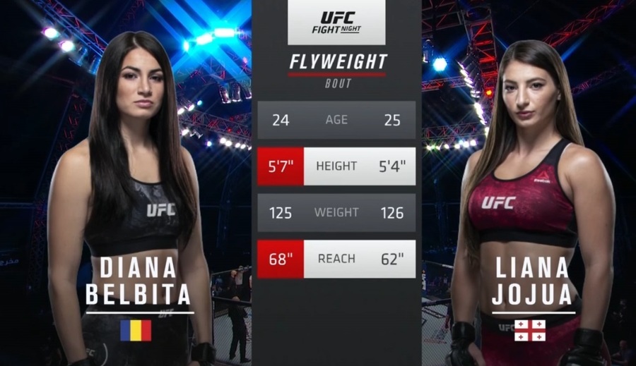 VIDEO | Diana Belbiţă, învinsă în prima rundă în UFC Fight Night. Urletul "Prinţesei Războinice" din momentul în care a renunţat la luptă