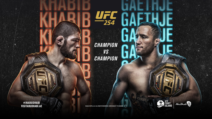 Evenimentul anului din UFC e LIVE pe Look Sport 3 Motors & Fights! UFC 254: Khabib Nurmagomedov vs Justin Gaethje, astăzi, de la 21:00
