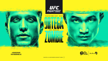 UFC Fight Night: Ortega vs. The Korean Zombie! Super gala UFC e LIVE pe Look Sport 3, duminică, de la 05:00