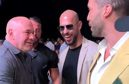 Dana White, şeful UFC şi apropiat al lui Trump, i-a primit cu căldură pe fraţii Tate la un eveniment în Las Vegas