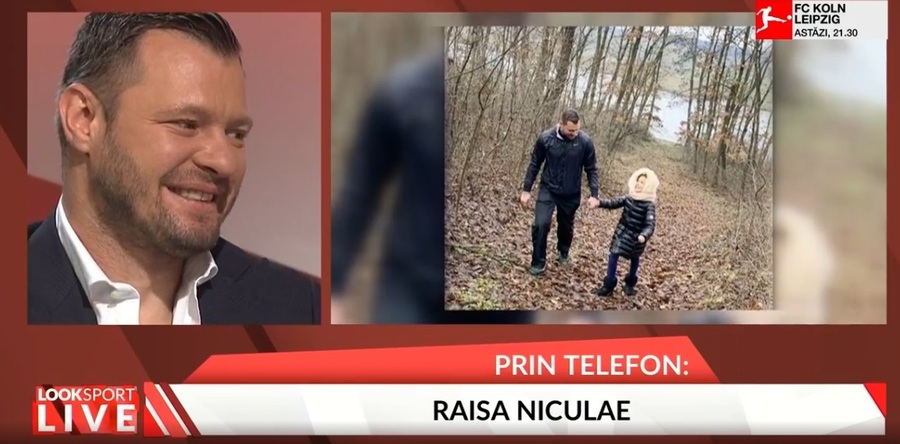 VIDEO Moment emoţionant,  în direct la Look Sport LIVE! Lui Marius Niculae i s-au umplut ochii de lacrimi
