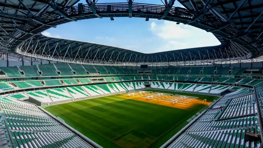 FOTO: Una din cele mai frumoase arene care va găzdui Cupa Mondiala 2022 va fi inaugurată săptămâna viitoare