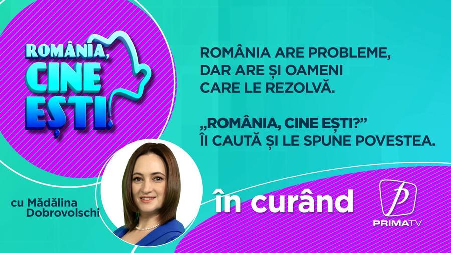 România, cine eşti? – noua emisiune prezentată de Mădălina Dobrovolschi de la Prima TV