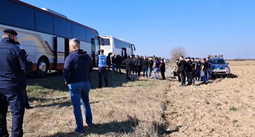 Peste 100 de suporteri ai echipelor Politehnica Timişoara şi PAOK Salonic au participat la un moment comemorativ 