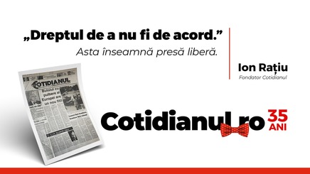 35 de ani de Cotidianul. Dreptul de a nu fi de acord