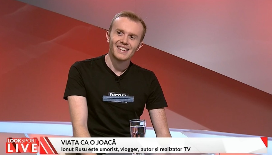 VIDEO | Viaţa de dinamovist prin ochii unui comediant. Ionuţ Rusu: "Am avut o copilărie destul de grea din acest punct de vedere!"