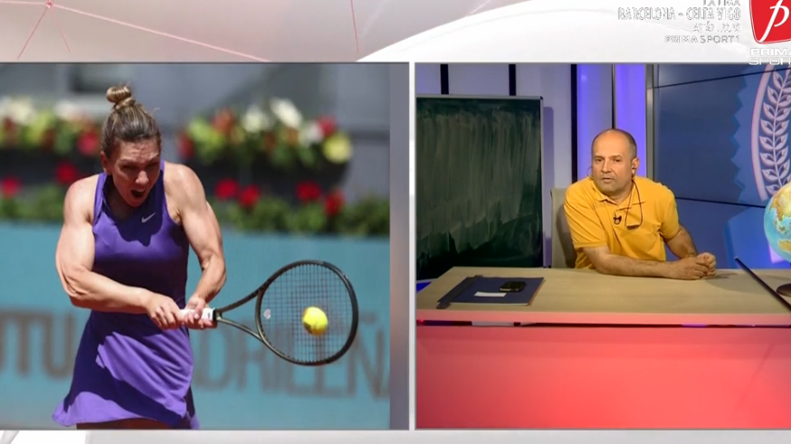 VIDEO Notele lui Banciu | A fost analizat fizicul plin de muşchi al Simonei Halep. ”S-ar putea să fie muncile casnice puse una peste alta”