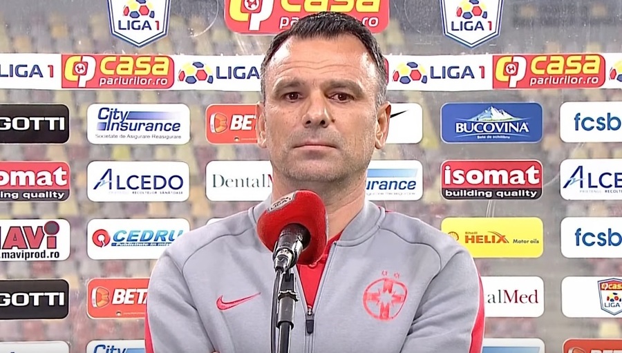 VIDEO | Terenul de la Mediaş, marea îngrijorare a lui Toni Petrea. "Trebuie să ne adaptăm şi să câştigăm"