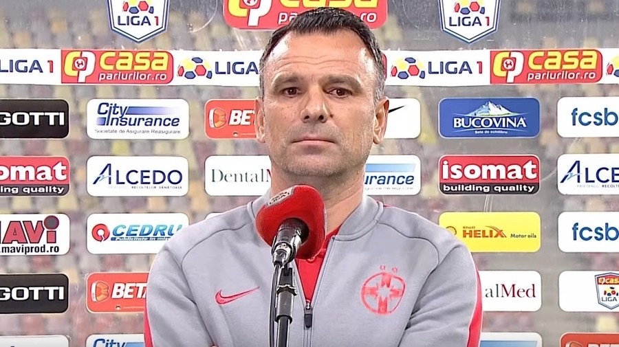 VIDEO | Toni Petrea, iritat la finalul Supercupei cu CFR Cluj! Cum a explicat tehnicianul de la FCSB cele cinci schimbări de la pauză