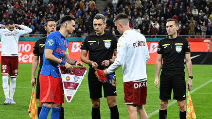 Control anti-doping după FCSB - Rapid. S-a aflat cine sunt jucătorii testaţi