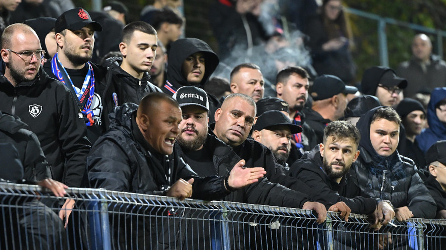 Jucătorul FCSB-ului a intrat în conflict cu fanii din Peluza Nord: "Ne-a înjurat de morţi!"