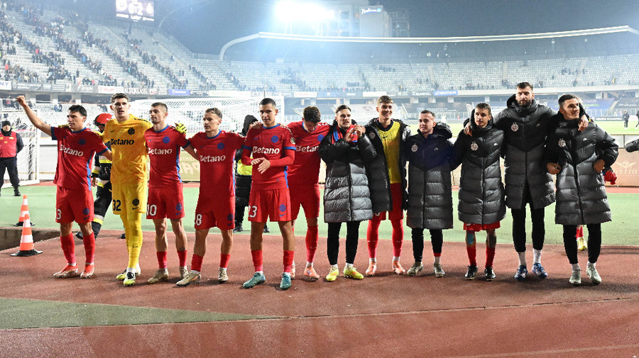 Surpriză uriaşă la FCSB! Un om de bază nu e nici măcar rezervă cu Hermannstadt
