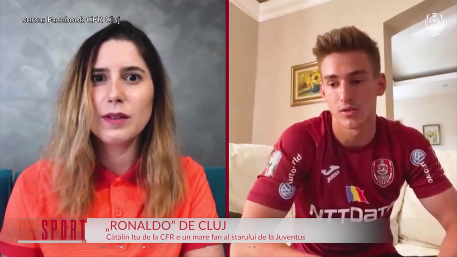 VIDEO | E fan Ronaldo şi e unul dintre cei mai promiţători puşti din fotbalul românesc! Ce a făcut din primii bani câştigaţi